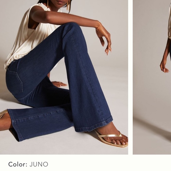 Anthropologie Pilcro Mid-Rise Flare Jean size 24 petite - Picture 2 of 10